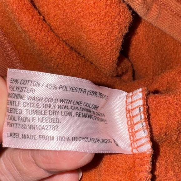 Universal thread cropped sweatshirt. Burnt orange/rust. Super soft🔥🧡 - Picture 5 of 6